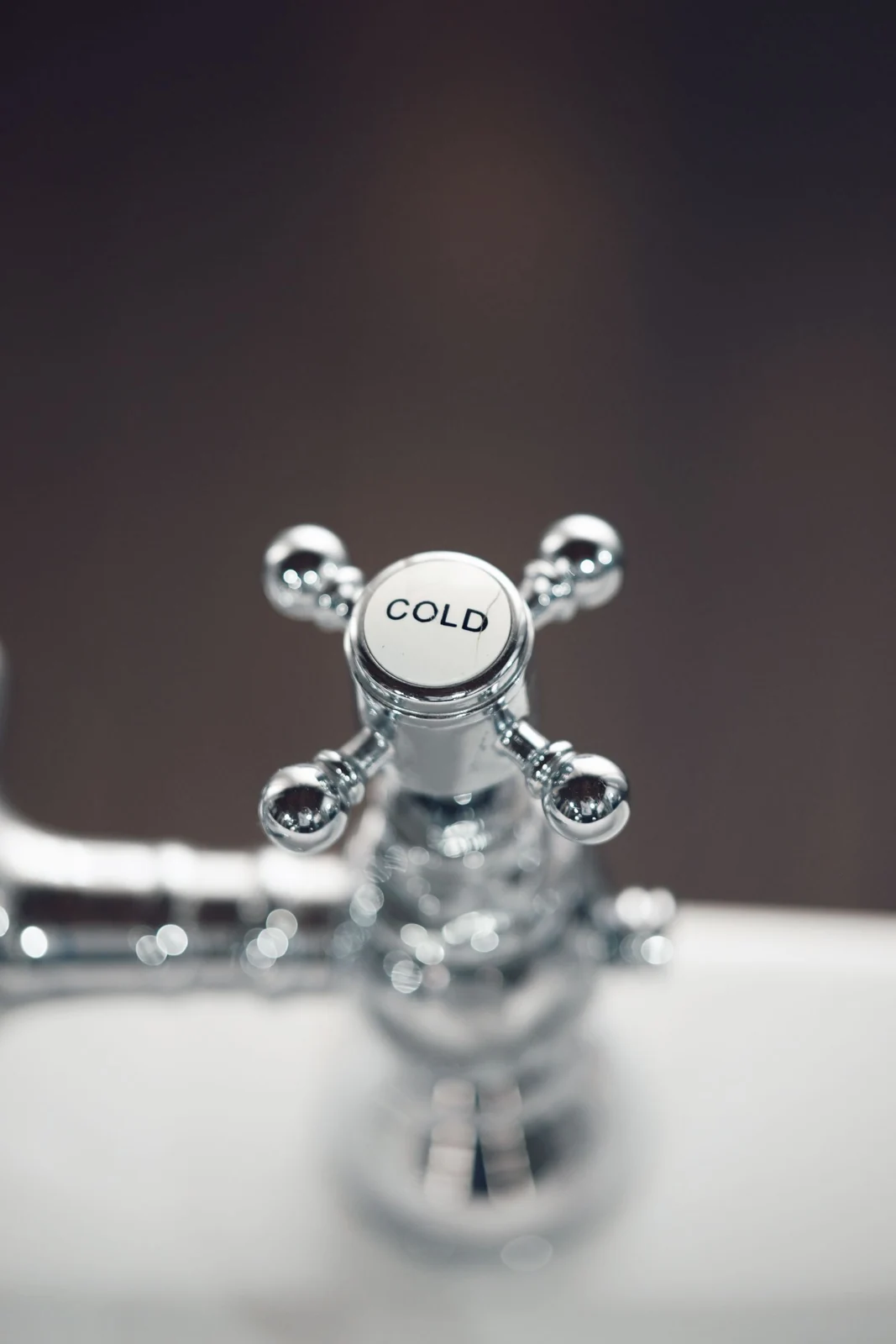 Cold-water tap handle